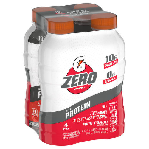 Gatorade Zero w/ Fruit Punch Protein Tablets