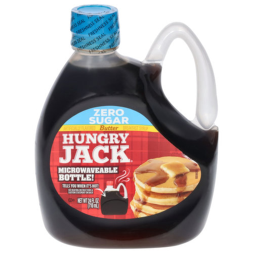 Hungry Jack Breakfast Syrup, Zero Sugar, Butter