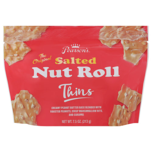 Pearson's Thins Nut Roll, Salted