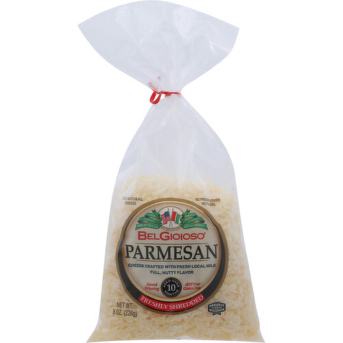 Bowl & Basket Specialty Shredded Parmigiano Reggiano Cheese, 12 oz