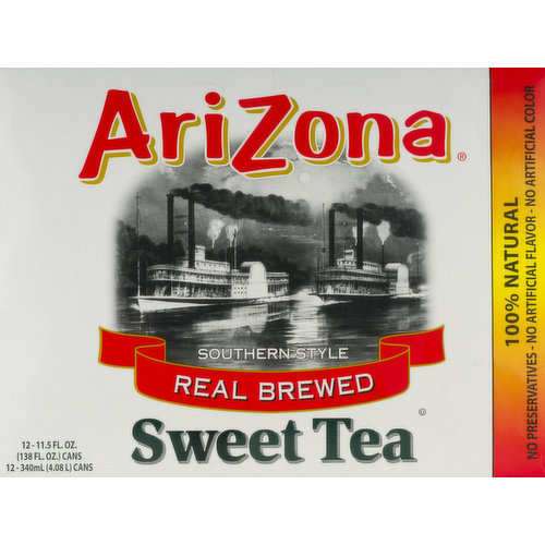 AriZona AriZona Real Brewed Southern Style Sweet Tea