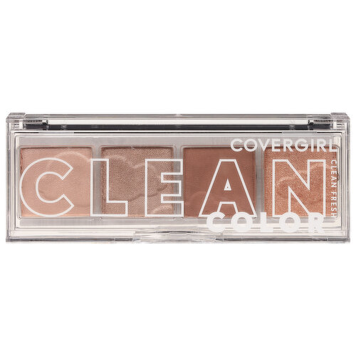 CoverGirl Clean Color Eyeshadow, Shimmering Beige 212