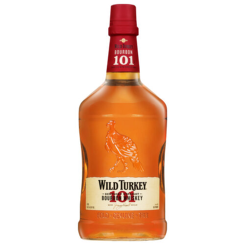 Crafted with conviction. For more than 60 years, legendary Master Distiller Jimmy Russell has been crafting Wild Turkey 101 one way, the right way. With a high-rye content, this iconic bourbon is perfectly aged for up to six to eight years in American oak barrels with the deepest char for more character.