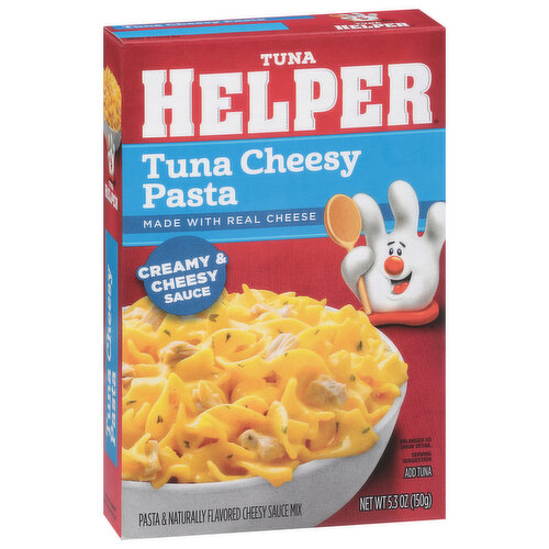 Tuna Helper Tuna Cheesy Pasta, Creamy & Cheesy Sauce
