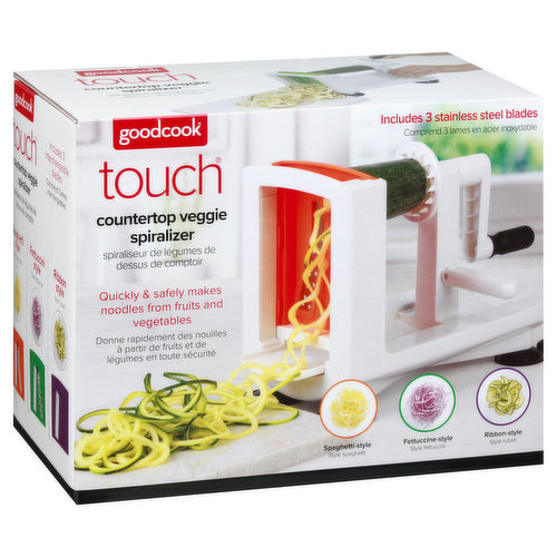 Goodcook Touch Veggie Spiralizer, Countertop