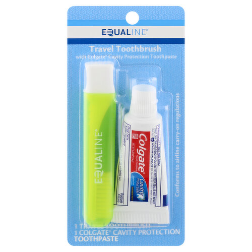 Equaline Travel Toothbrush Kit