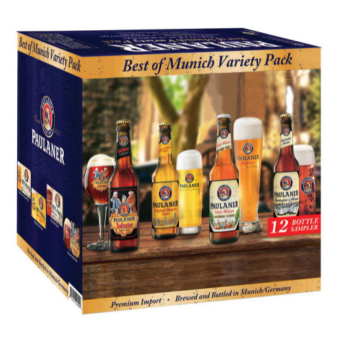 Paulaner Variety 12 Pack Bottles