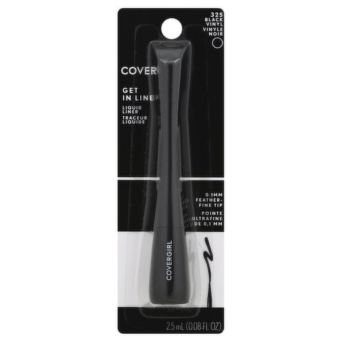 CoverGirl Liquid Liner, Black Vinyl 325