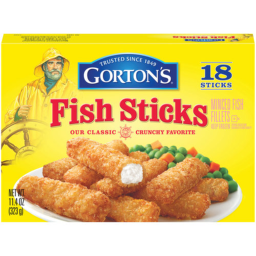 Gorton's Fish Sticks, Breaded