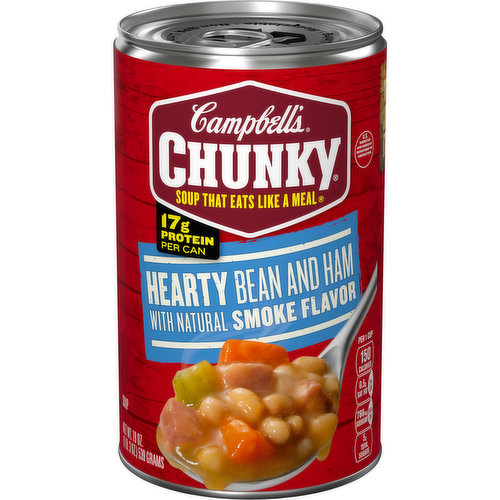 Campbell's® Chunky® Hearty Bean Soup With Ham