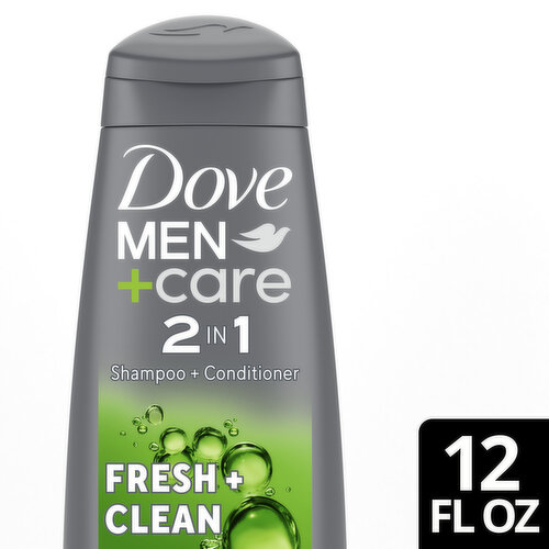 Dove Men+Care 2 in 1 Shampoo and Conditioner