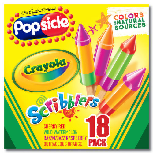 Popsicle Crayola Scribblers Crayola Scribblers