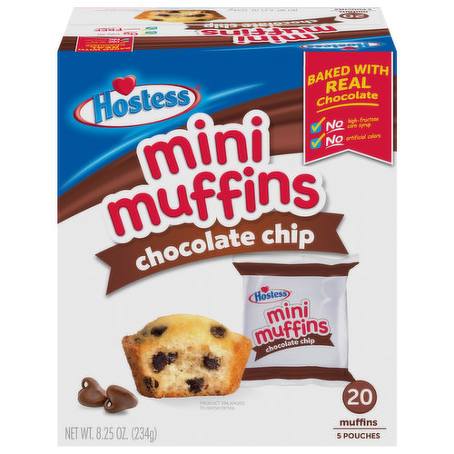 Hostess Mini Muffins, Chocolate Chip