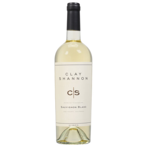 Clay Shannon Sauvignon Blanc, Betsy Vineyard, Lake County, California