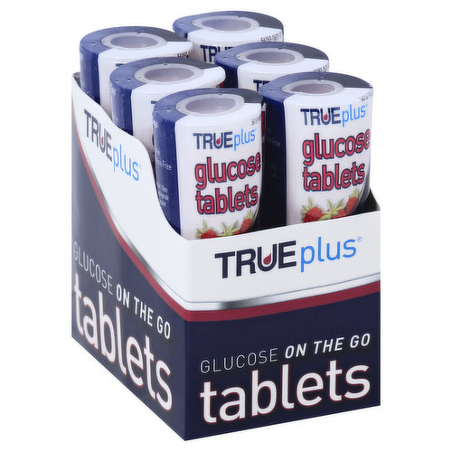 Glucose Tablets, Raspberry, On the Go