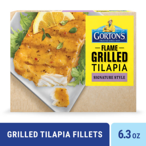 Gorton's Signature Style Flame Grilled Tilapia Fillets