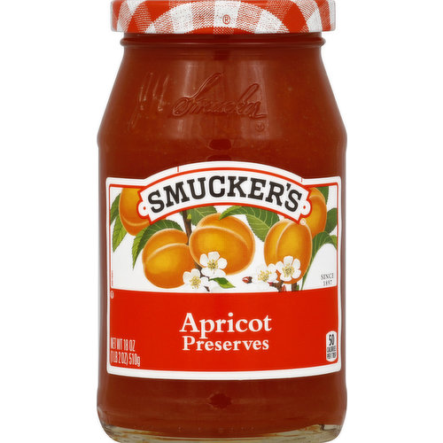 Since 1897. 50 calories per 1 tbsp. Recipes - Gifts - And more: www.smuckers.com. Visit our website for delicious recipes, hard-to-find flavors, and gift ideas! www.smuckers.com. Call toll free with questions or comments 1-888-550-9555 M-F 9am-7pm (EST).