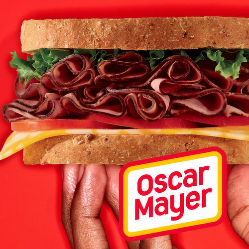 Oscar Mayer Deli Fresh Slow Roasted Roast Beef Sliced Lunch Meat