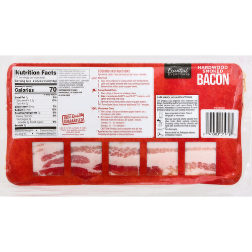 Essential Everyday Bacon, Hardwood Smoked