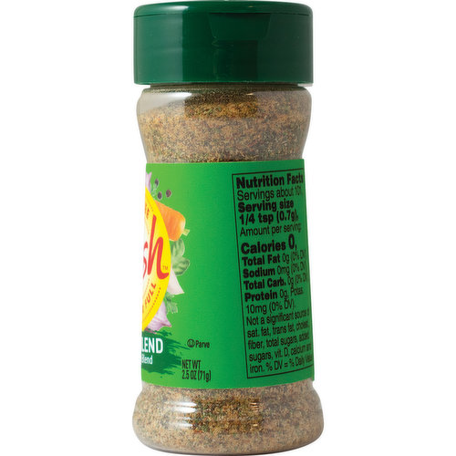 Mrs. Dash Seasoning Blend Garlic & Herb Salt-Free - 2.5 oz btl