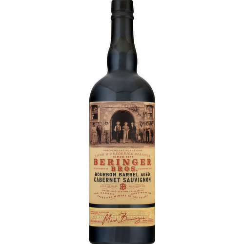 Beringer Bros. Cabernet Sauvignon, Bourbon Barrel Aged, California