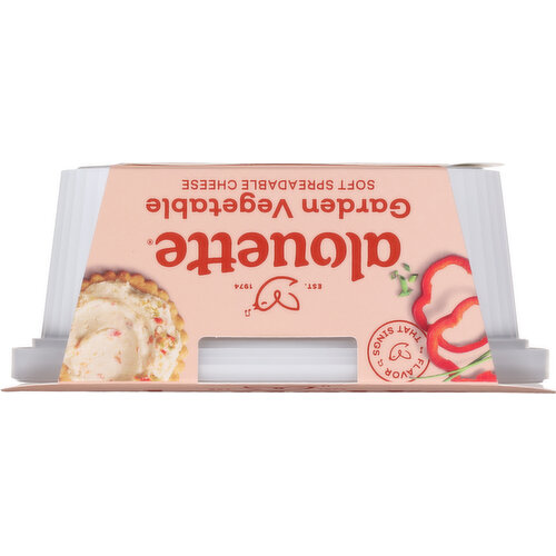 Alouette Cheese, Garden Vegetable, Soft Spreadable