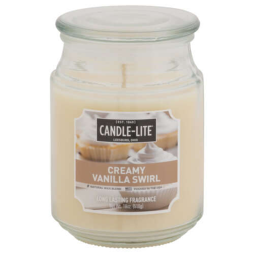 Candle-Lite Candle, Creamy Vanilla Swirl