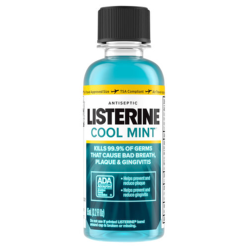  Listerine Cool Mint Antiseptic Oral Care Mouthwash to