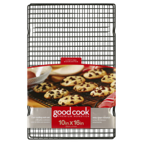 Good Cook Premium Nonstick Cooling Rack Set, 2 Pieces