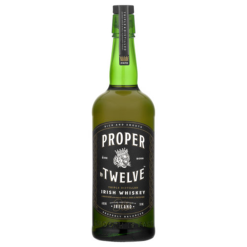 Proper Twelve Whisky, Irish, Triple Distilled