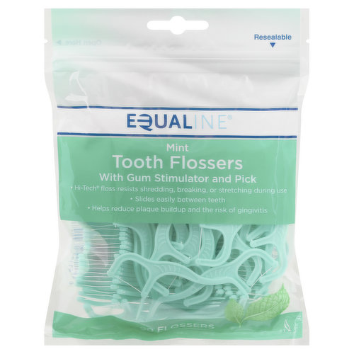 Equaline Tooth Flossers, Mint
