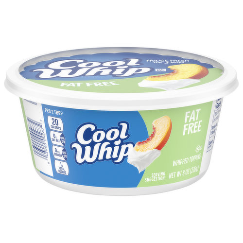 Cool Whip Whipped Topping, Fat Free