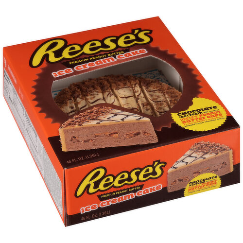 Reese's Ice Cream Cake, Peanut Butter, Premium
