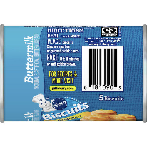 Pillsbury Flaky Layers Buttermilk Biscuits