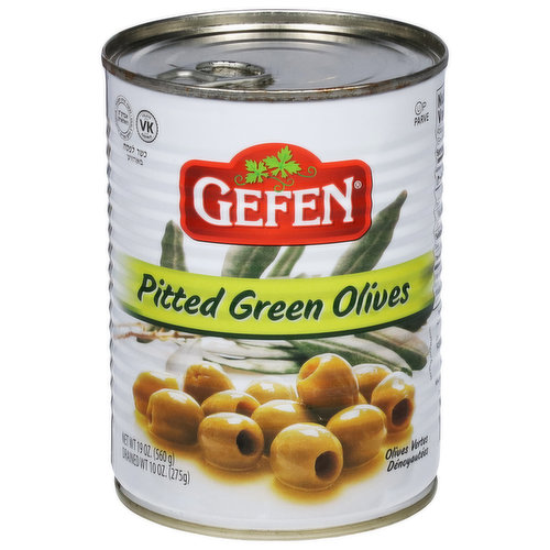 Gefen Green Olives, Pitted