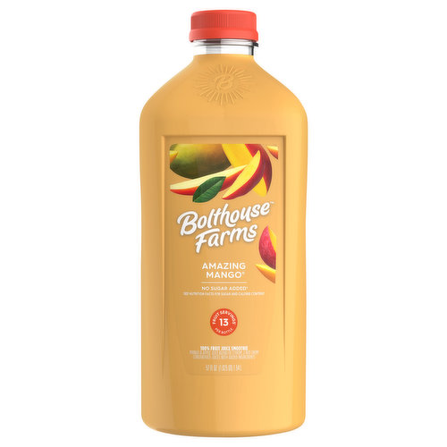 Bolthouse Farms 100% Fruit Juice Smoothie,  Amazing Mango