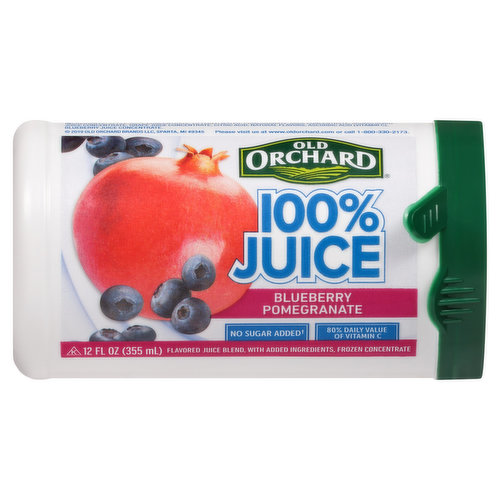 Old Orchard 100% Juice, Blueberry Pomegranate