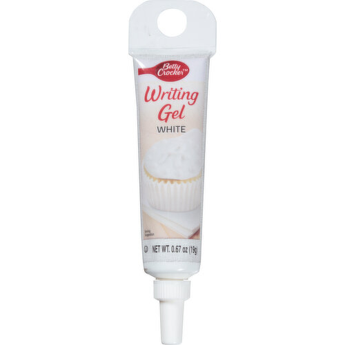 Betty Crocker Writing Gel, White