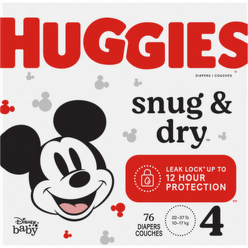 Huggies Disney Snug & Dry Disney Size 1 Diapers 8-14 lbs