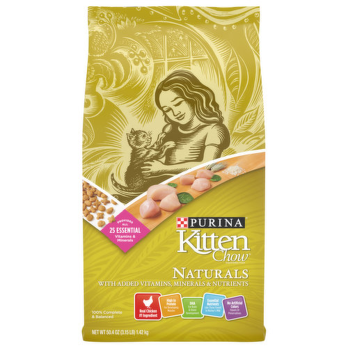 Kitten Chow Naturals Cat Food