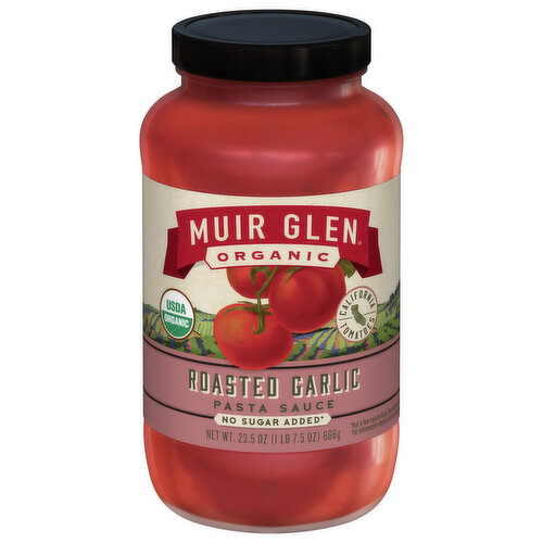 Muir Glen Organic Pasta Sauce, Roasted Garlic