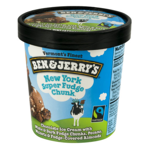 Ben & Jerry's New York Super Fudge Chunk® Chocolate Ice Cream Pint