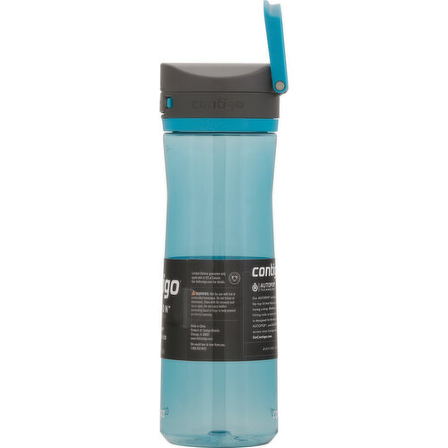 Contigo Kids Water Bottle with AUTOSPOUT Straw Lid Teal and