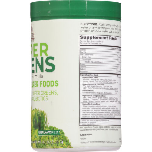 Country Farms Alkalizing Formula, Super Greens