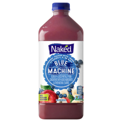 Packed with vitamins C, E, B6 & B12. All sugars come from the fruit and/or vegetables. The goodness outside. All sugars come from the fruit and/or vegetables. Gently pasteurized. The goodness inside (per bottle). Please recycle.