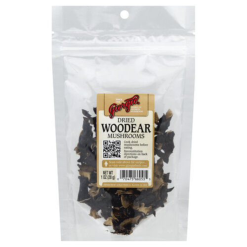 Giorgio Mushrooms, Woodear, Dried