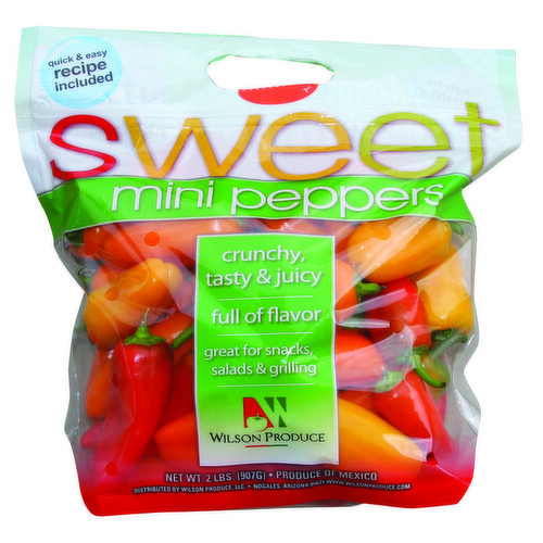 Fresh Sweet Mini Pepper Bag