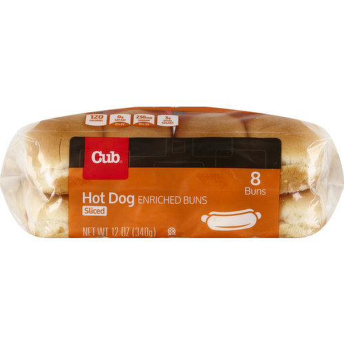 Per 1 Bun: 120 calories; 0 g sat fat (0% DV); 230 mg sodium (10% DV); 3 g total sugars. 100% Quality Guaranteed: Like it or let us make it right. That's our quality promise. supervaluprivatebrands.com.