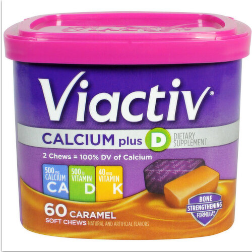 Viactiv Calcium + D Caramel Soft Chews