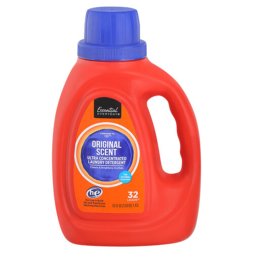 Essential Everyday Laundry Detergent, Ultra Concentrated, Original Scent